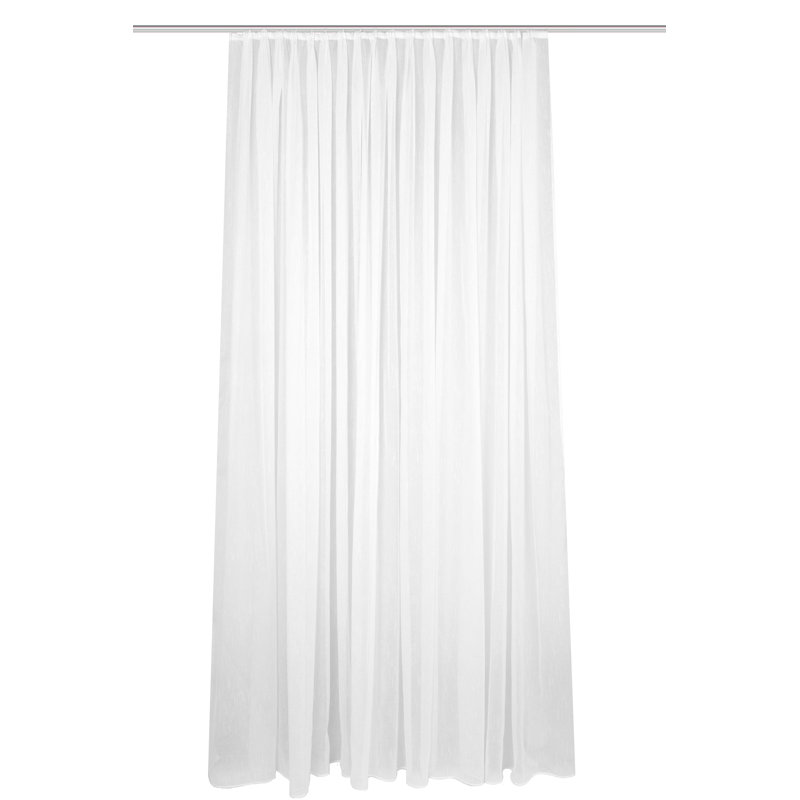 Monier Blackout Curtain, Grey, Width 450 x Drop 225 cm