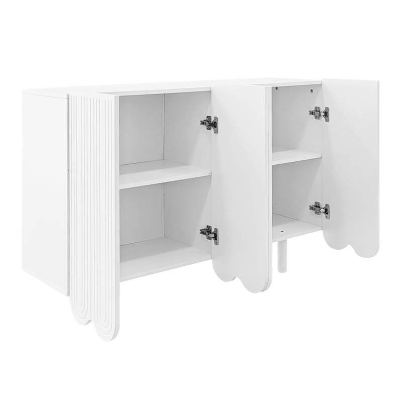 Conchata 120cm Sideboard, White