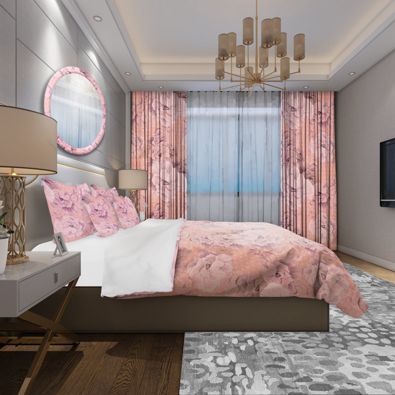 Ensemble de housse de couette bohème et éclectique, Housse de couette très grand + 2 taies décoratives