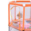 Mini trampoline 55 po pour tout-petits - filet de sécurité et balles de jeu, rebond sécuritaire intérieur / extérieur