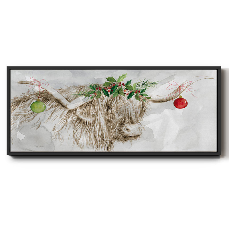 Highland Holidays- Framed Canvas