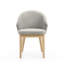 Chaise avec accoudoirs courbée Frederika-597260831