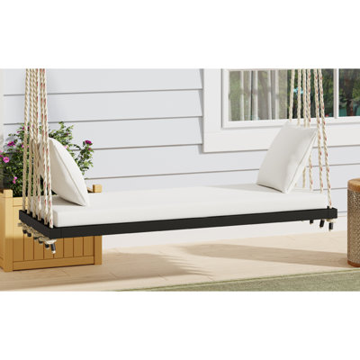 Patio Swing Chair With Comfortable Cushion For Relaxation