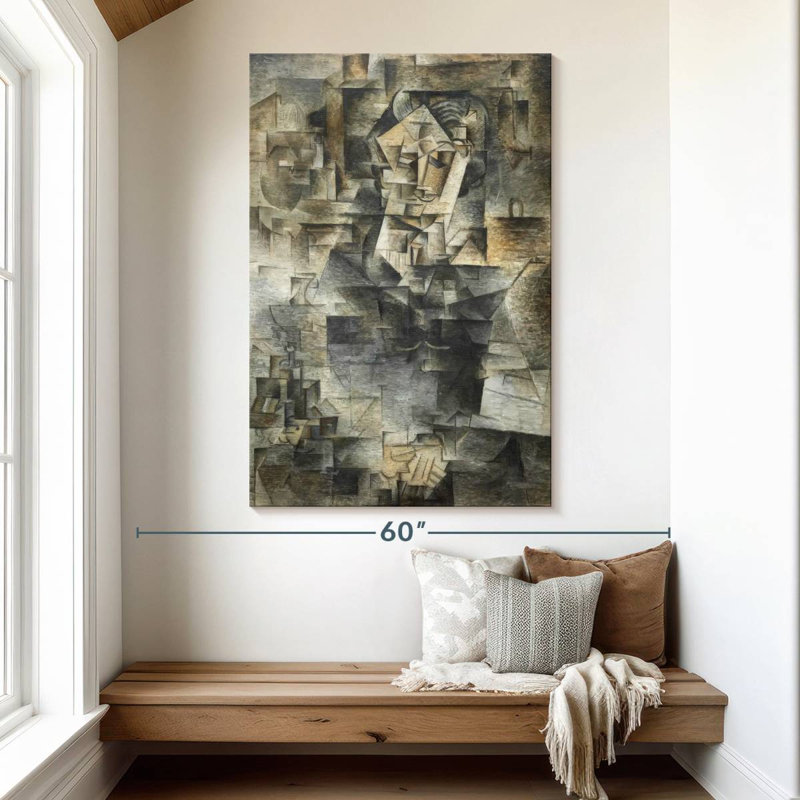 Avery Daniel-Henry Kahnweiler, 51" H x 34" W