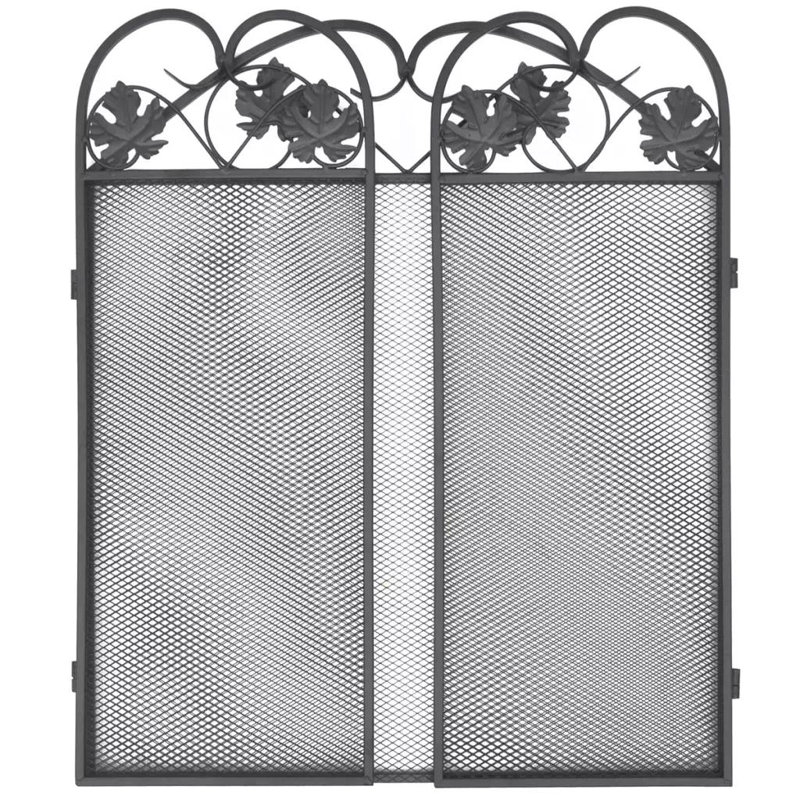 Lasell Iron Fireplace Screen