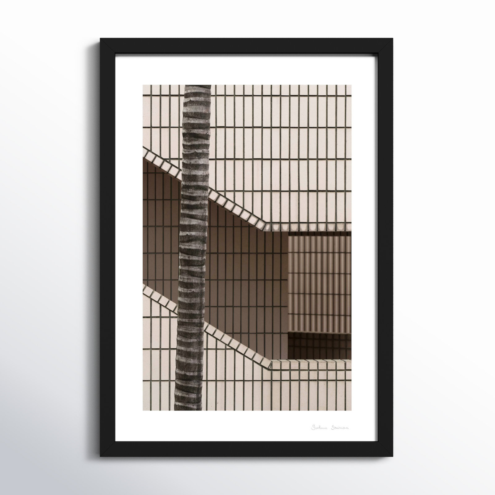 Loui "Hong Kong 2" Photo Print, Black, 25" H x 17.5" W x 1.25" D