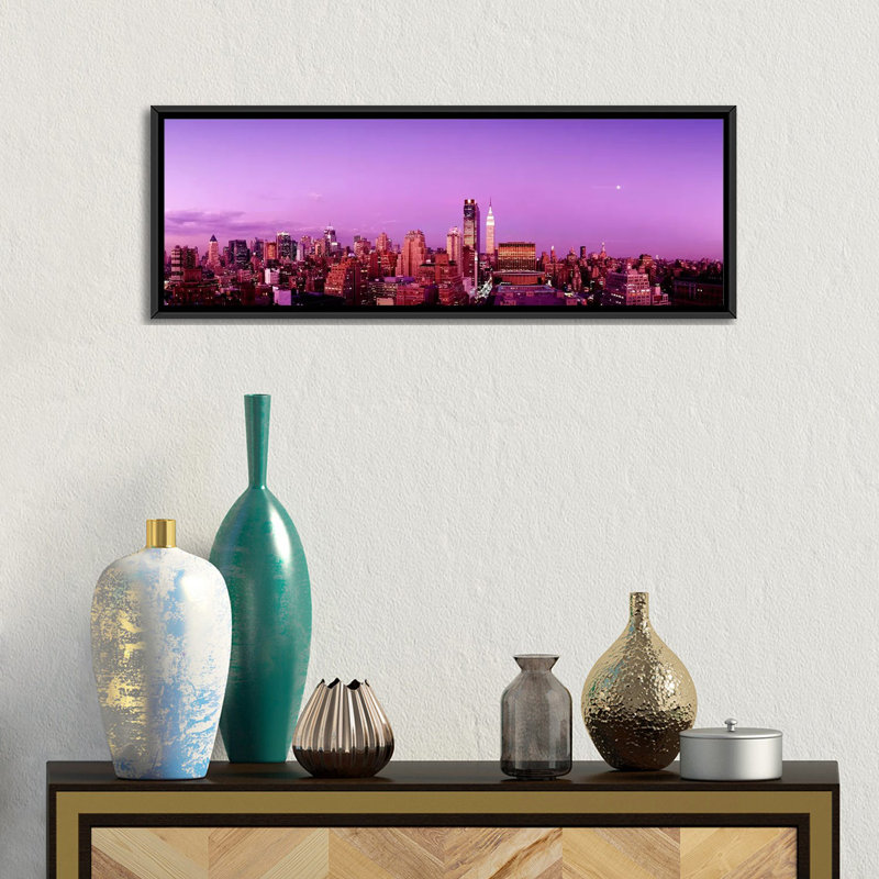 «Midtown NYC, New York City, New York State», reproduction de photo sur toile, H 20 po x l 60 po x P 1,5 po