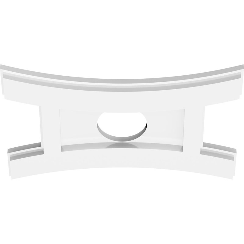 Diamètre intérieur 3 po Haven, H 9,375 po x l 14 po x P 1 po