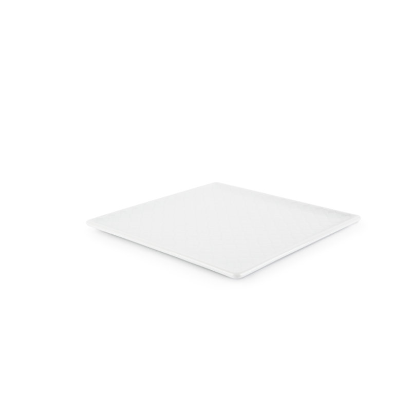 Excelsa Antalya Ceramic Serving Dish, 1.5cm H x 20.5cm W x 20.5cm D
