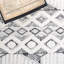 Tapis performance à poils longs style marocain-20357035