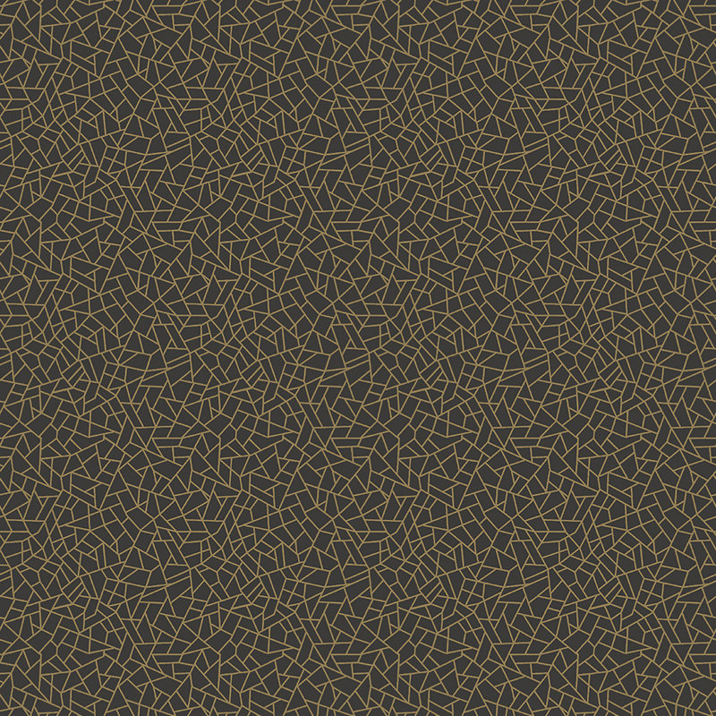 Perla 10m x 53cm Textured Metallic Finish Paste the Wall Wallpaper Roll, Black/Gold