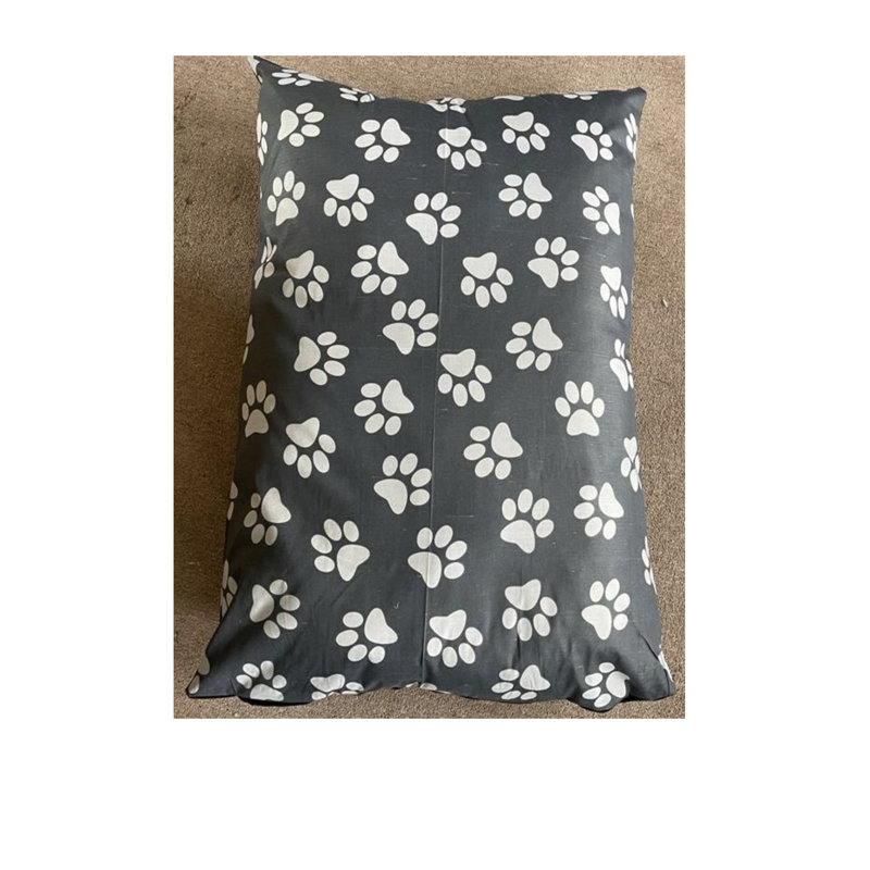Rejendra Animal Print Pet Bed, Grey