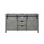 Meuble-lavabo double l 60 po x P 22 po Marsyas-234108223