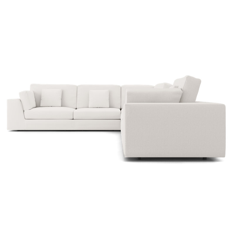 Ensemble de canapé modulaire Perry 03, Tissu craie