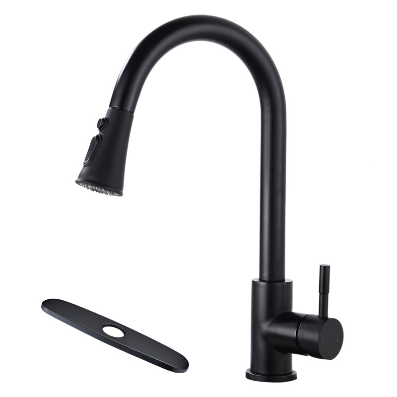 Robinet de cuisine à poignée simple