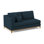 Paramount 105 " Chenille and Velvet Seating Component