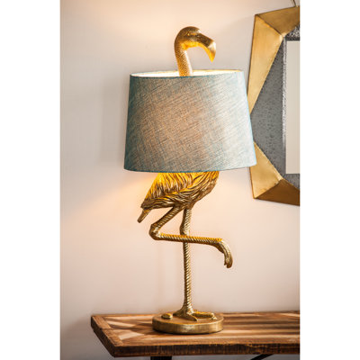 Fairlee Flamingo Resin Table Lamp