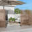 6 ft. H x 4 ft. W Metal Privacy Screen Fence Panel Flower Pattern-55887643