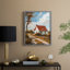 Paysages série C III - reproduction encadrée de qualité supérieure - prête à être accrochée - aucun clou requis-617411041-617411051
