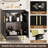 24" Single Bathroom Vanity with Ceramic Sink, Free-standing Vanity with Storage Cabinet-99781182
