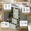 Meuble-lavabo 24,8 po avec lavabo en céramique-333572223