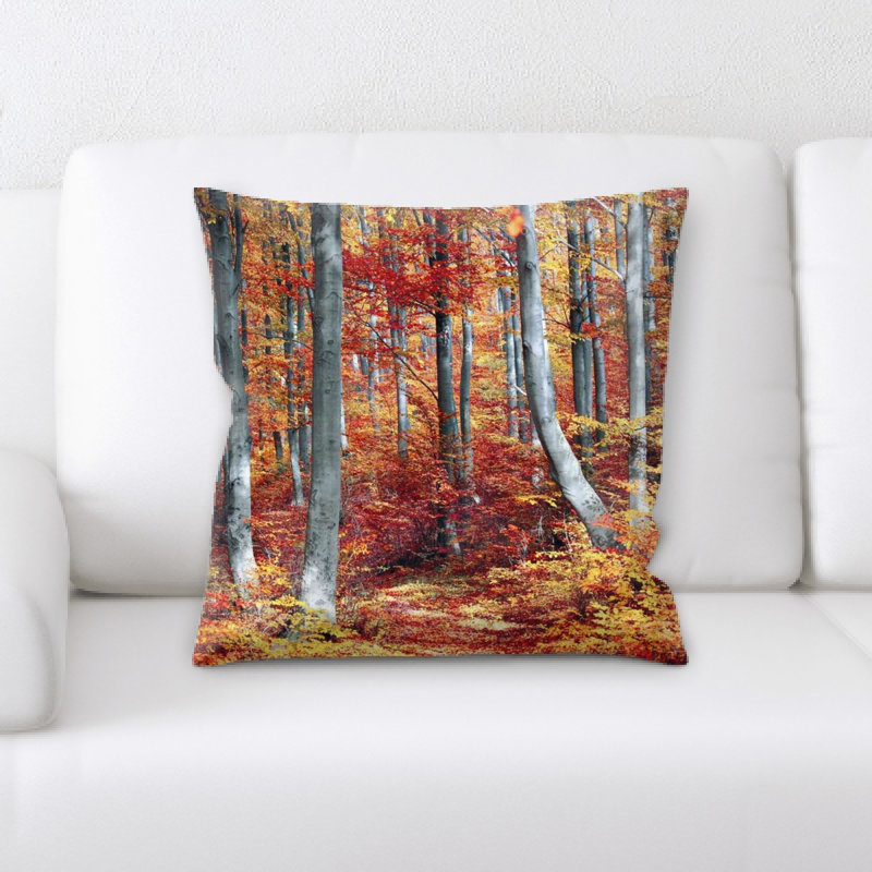 Microsuede Throw Pillow