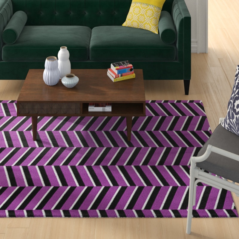Jaya Striped Indoor Rug, Rectangle 5' x 7'