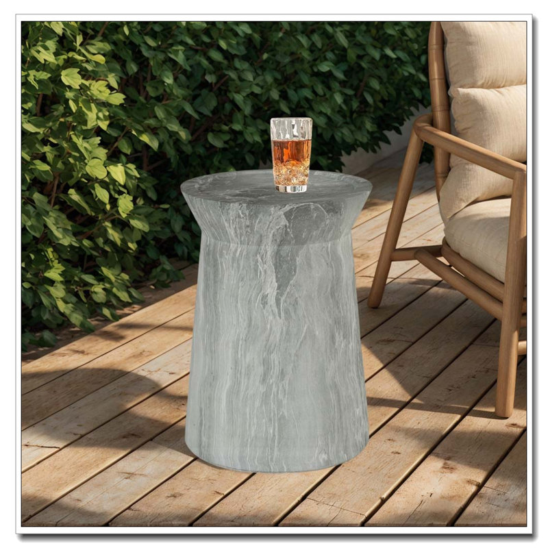 Outdoor Patio Accent Table Side