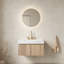 Meuble-lavabo flottant de 30 pouces avec lavabo en céramique