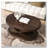 3 Pieces Wood Living Room Table Set-1874753308