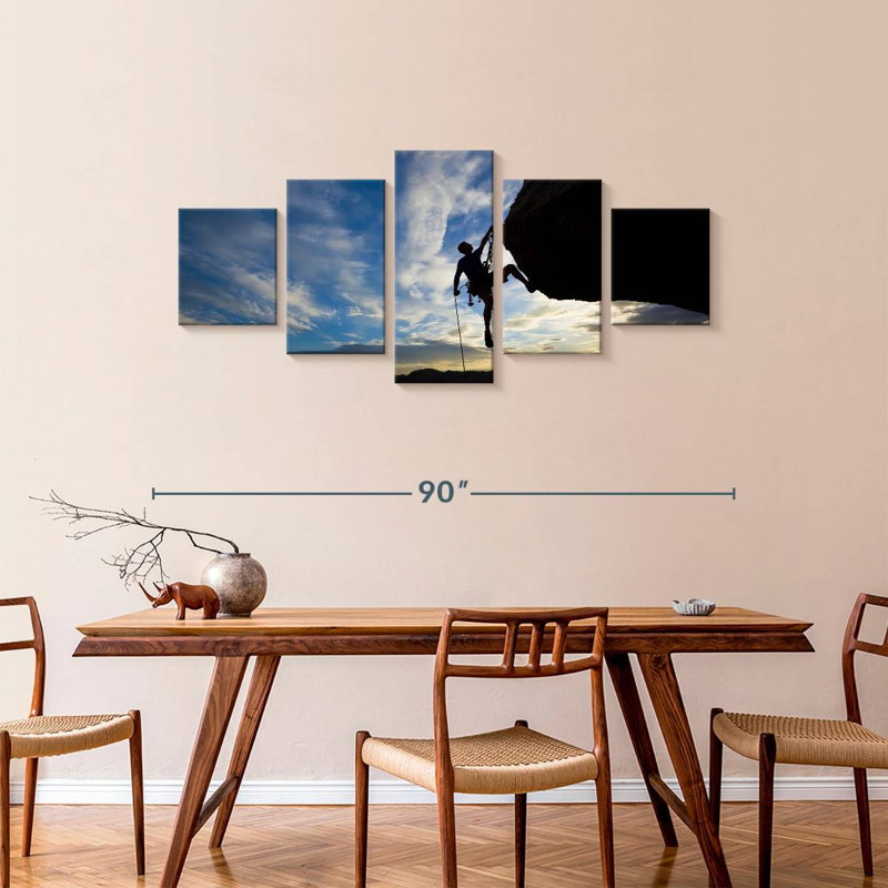 Keep Climbing, 36" H x 80" W