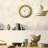 QXA855BLH Classic Modern Clock, Brown
