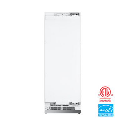 Kucht 30" 16.6 Cubic Feet Energy Star Built-in Refrigerator with Water and Ice Dispenser