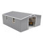 Remises en acier durable, conception moderne avec amplement d'espace de rangement