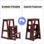 3 - Step Wood Step Stool-1249807306