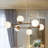 Lizann 6-Light Dimmable LED Pendant 28W