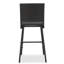 Ensemble de 2 tabourets de bar 29 po en rotin PE sans accoudoirs pour l'extérieur-1362704108
