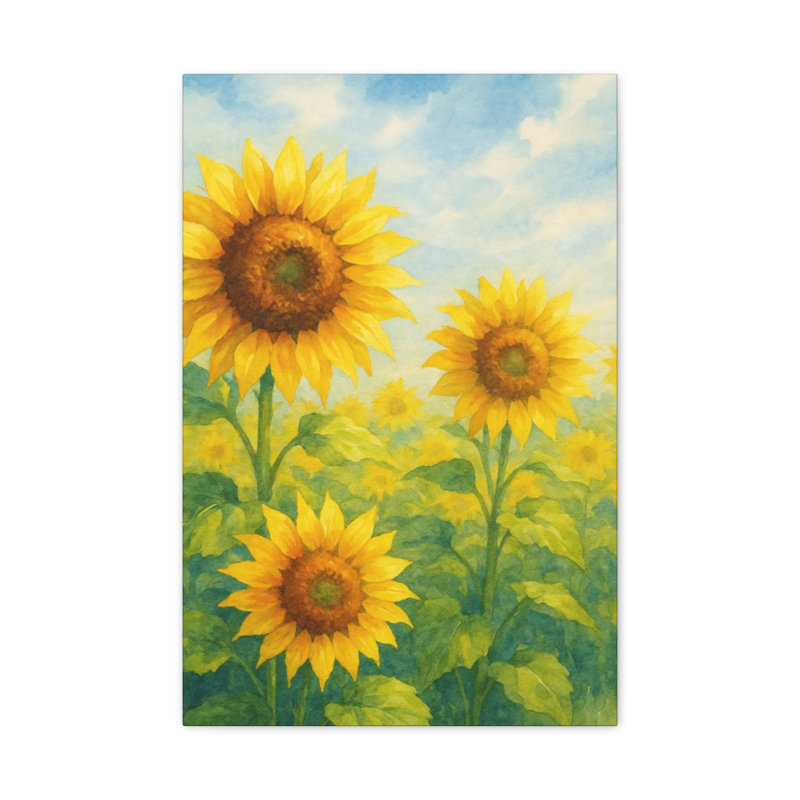 Aaroon Single Picture Frame Print on Canvas, 60.96 cm H x 40.64 cm W
