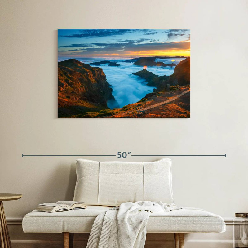 Ravi Madeira Island Mountains, 26" H x 39" W