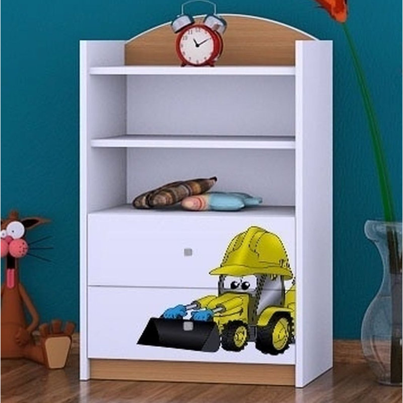 Jocelyn 96cm H Kids Cube, Natural, 92cm H x 60cm W x 34cm D