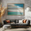 Abstract "Harris - Impression Seilebost Beach" Framed Print Wall Art-275106871