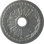 Endurathane Pompeii Ceiling Medallion, 18 7/8"OD x 1 1/2"P (Fits Canopies up to 2"), Hand-Painted Frost Finish