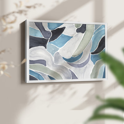 Subtle Billows I -Framed Print - Restickable