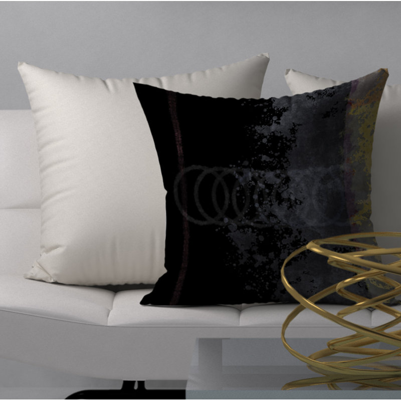  Housse et insert de coussin carré Exquise Keenest, 18" x 18"