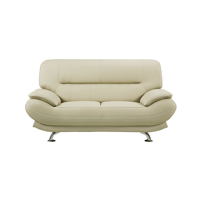 Knudson Pillow Top Arm, 36" H x 67" W x 38" D, Khaki