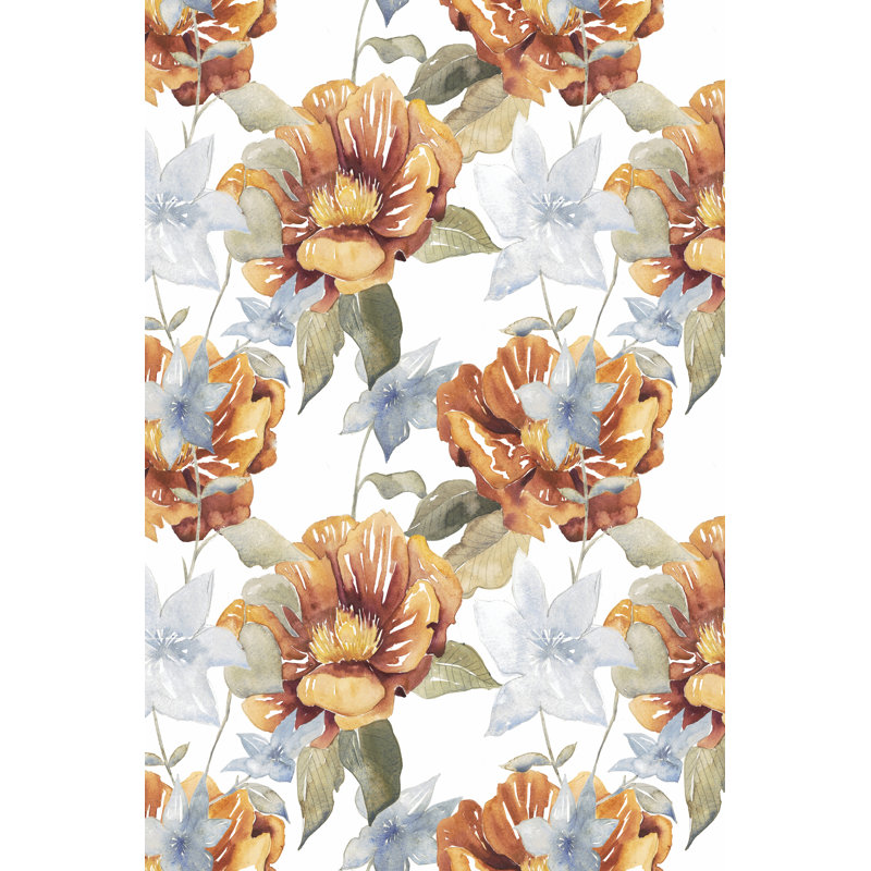 Ebbing Peonies II by Grace Popp - Wrapped Canvas Painting, 46cm H x 30cm W x 3.8cm D