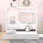 Lit plateforme en bois avec lit gigogne Anmol-158642974