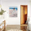 «Barefoot Girl on the Beach», peinture sur toile tendue-87828750