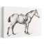 Cheval debout par Jean Bernard, art rétro rétro classique-1806136158