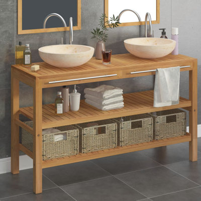 Parish 1320mm Free-Standing Double Vanity Unit
